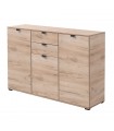 ΚΟΜΟΤΑ DUERO 3K2F GREY OAK 135Χ40Χ95 εκ.