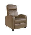 ΠΟΛΥΘΡΟΝΑ PORTER RELAX VELURE CAMEL 68X86X99 εκ.