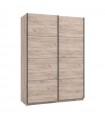 ΝΤΟΥΛΑΠΑ GARD 150 h205 GREY OAK ΧΡΩΜΑ 145x61x205εκ