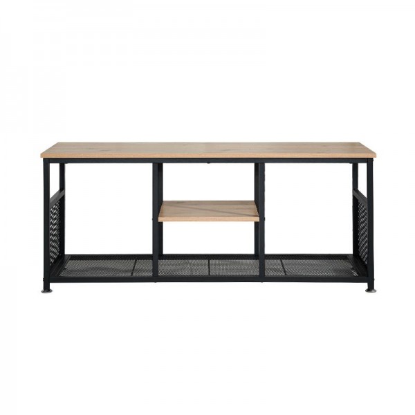 ΜΕΤΑΛΛΙΚΟ ΕΠΙΠΛΟ ΤΗΛΕΟΡΑΣΗΣ Edge 2195 GREY OAK ΧΡΩΜΑ 120x40x50εκ