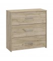 ΚΟΜΟΤΑ-ΣΥΡΤΑΡΙΕΡΑ GARONA 3F GREY OAK ΧΡΩΜΑ 80,5x33x80,5εκ