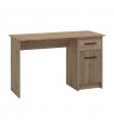 ΓΡΑΦΕΙΟ Teo ARTISAN OAK-ARTISAN ΜΕ ΓΡΑΜMΕΣ GREY 122x51x75εκ