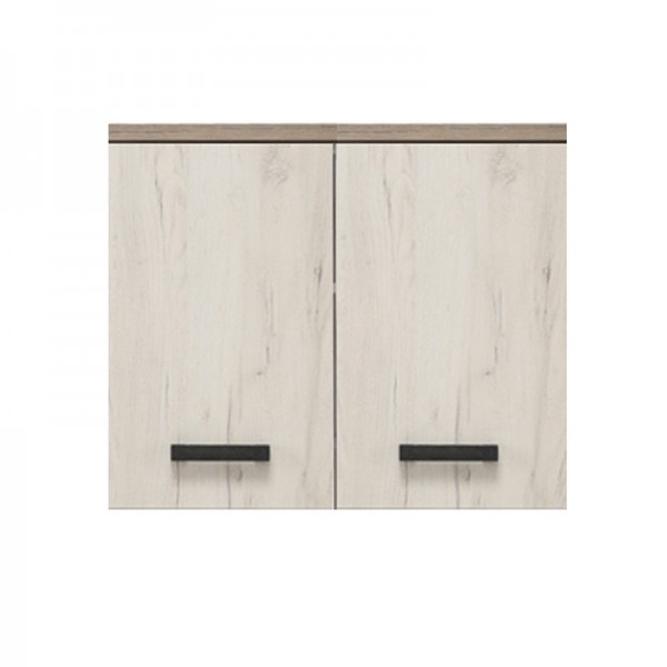 ΚΟΥΖΙΝΑ KENT 200 GREY OAK/WHITE OAK 200Χ60Χ200 εκ.