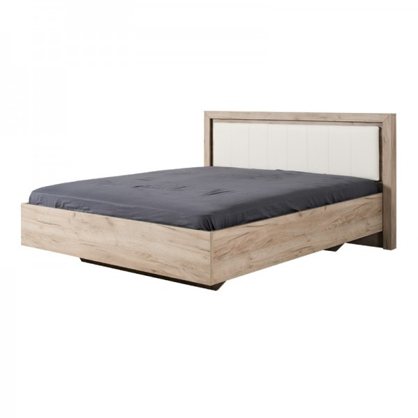 ΚΡΕΒΑΤΙ ASTOR 160 GREY OAK 178,5Χ208,5Χ100,5 εκ.